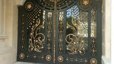 6 مدل درب حیاط ورودی جنوبی