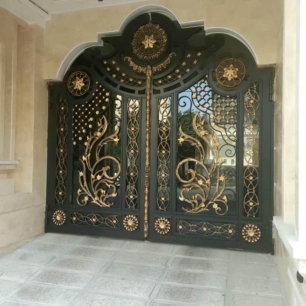 6 مدل درب حیاط ورودی جنوبی
