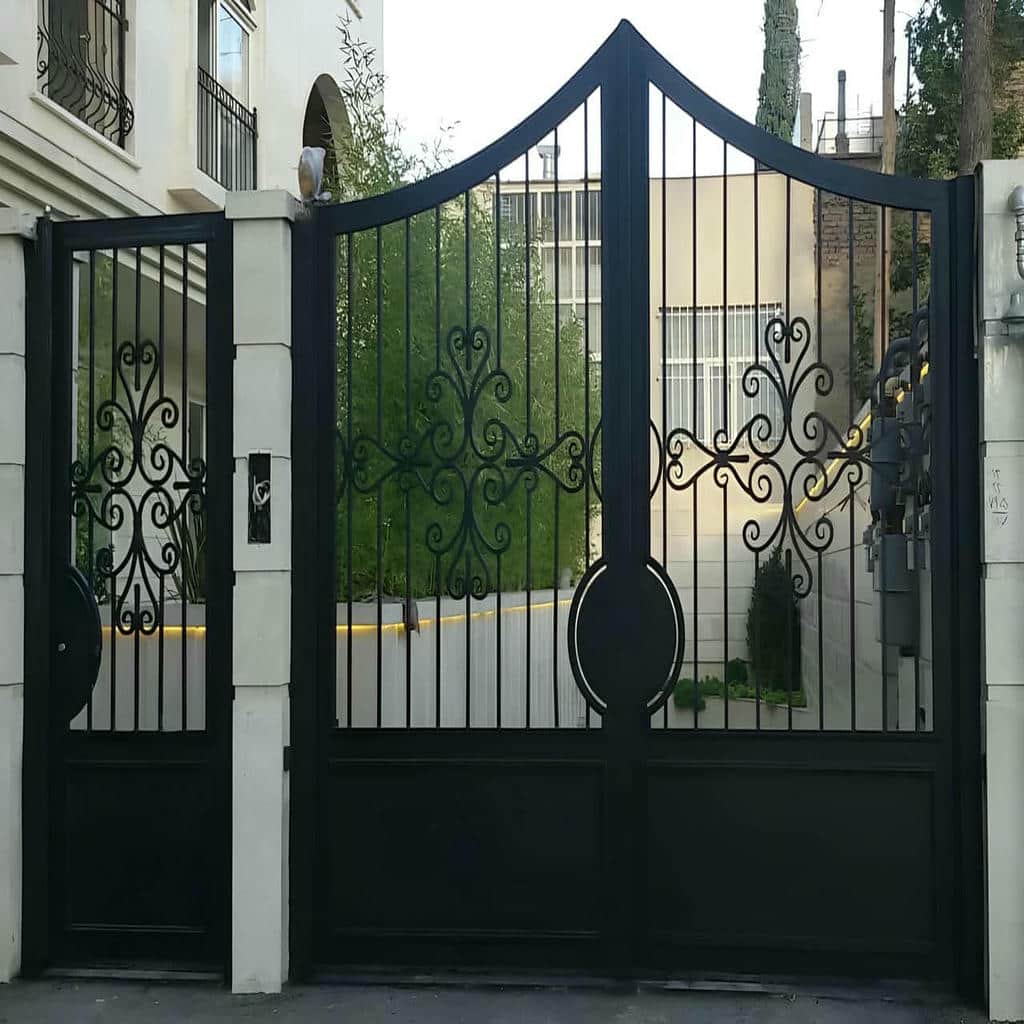 خرید درب حیاط نمای آجری با مشاوره تخصصی