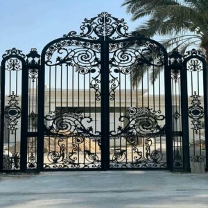10 مدل درب حیاط کتیبه دار