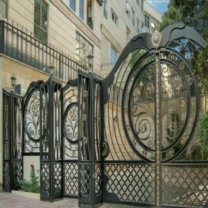 9 مدل درب پارکینگ لوکس ورودی ویلا