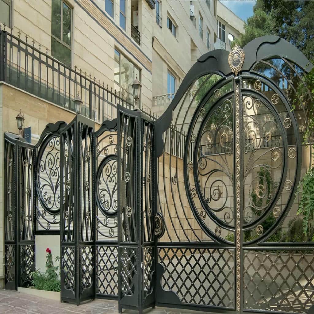 9 مدل درب پارکینگ لوکس ورودی ویلا