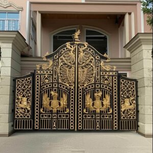 9 مدل درب پارکینگ CNC پنل فلزی