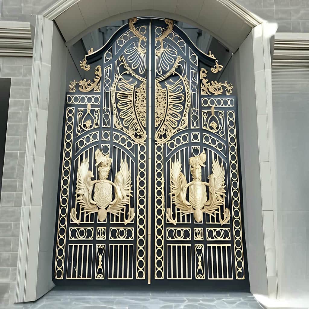 خدمات اندازه‌گیری درب پارکینگ برش لیزری