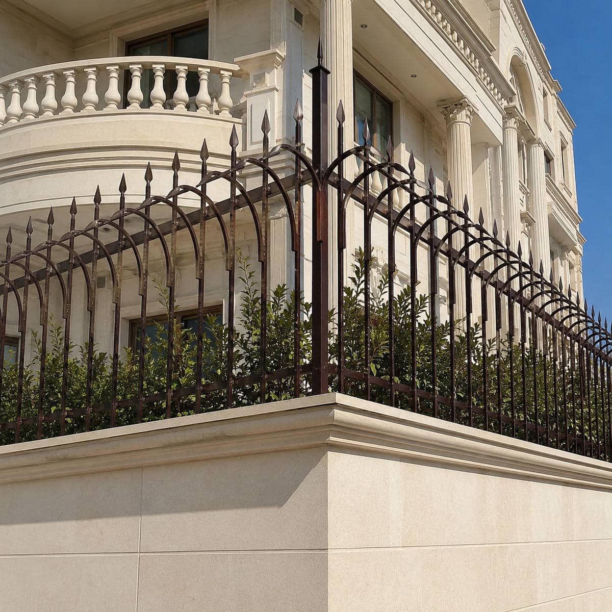 11 طرح نرده حفاظ دیوار ساده