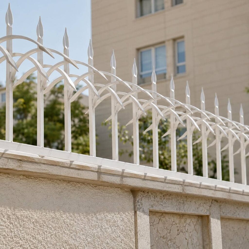 13 نمونه حفاظ دیوار سیم خاردار ترکیبی