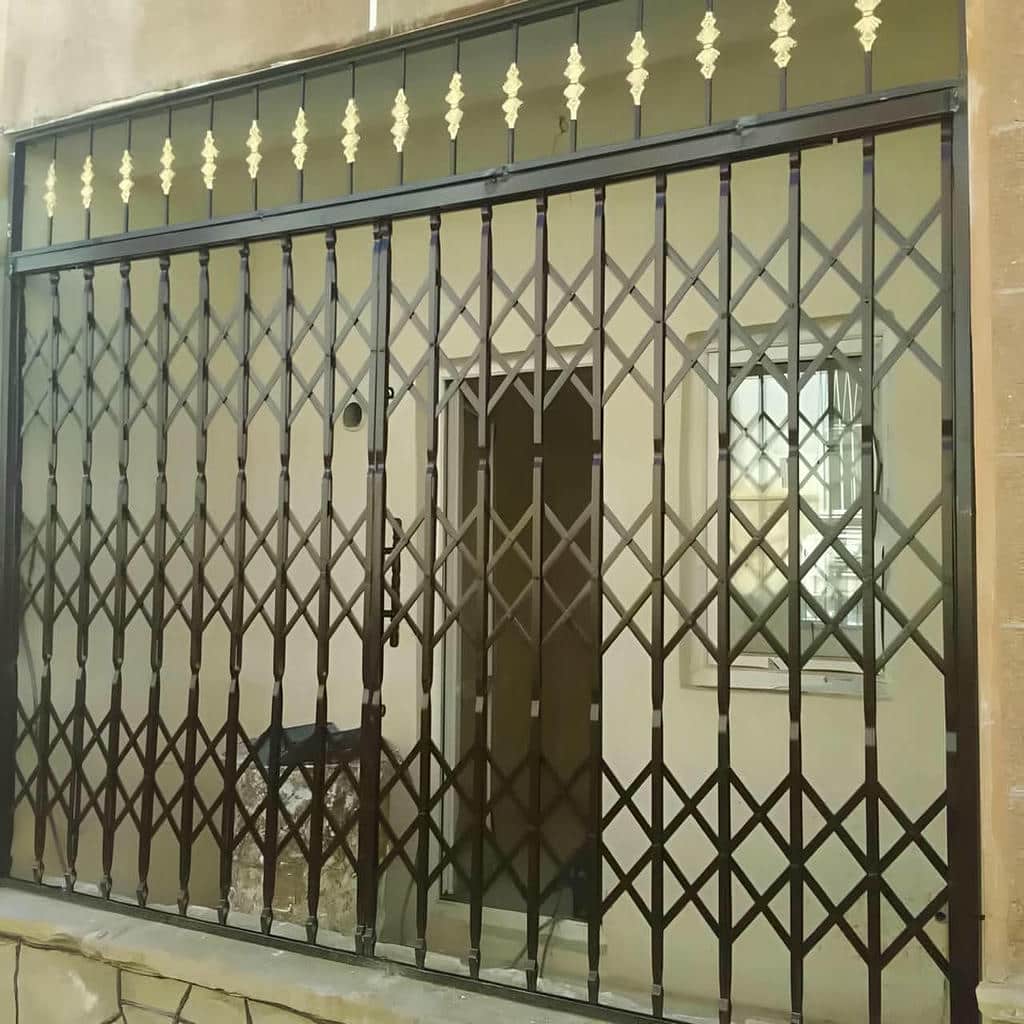 خدمات اندازه‌گیری حفاظ پنجره ریلی بازشو