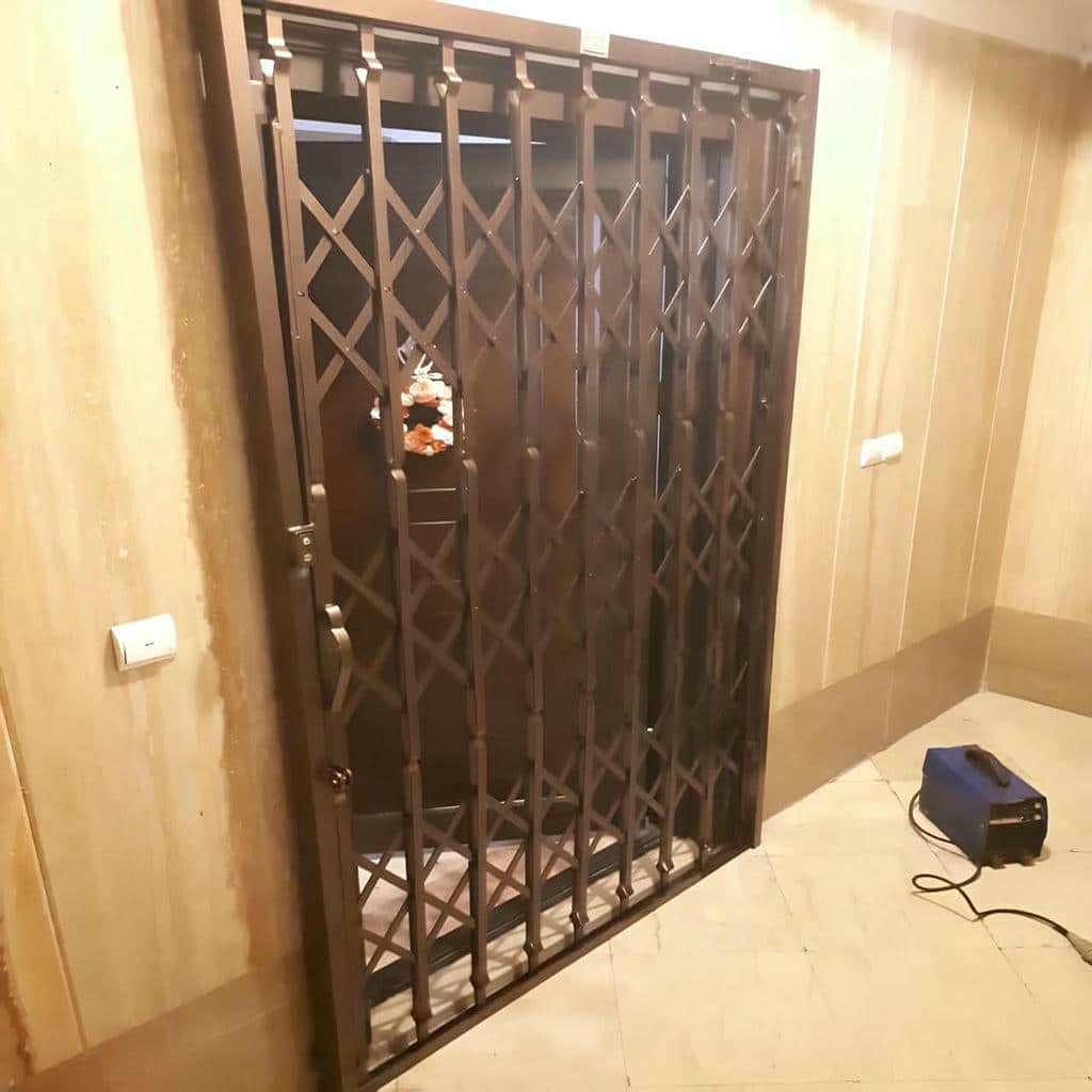 حفاظ آکاردئونی با قفل مقاوم