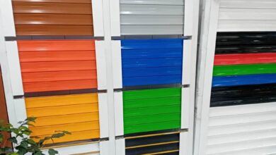 کرکره آلومینیومی نمای فروشگاه