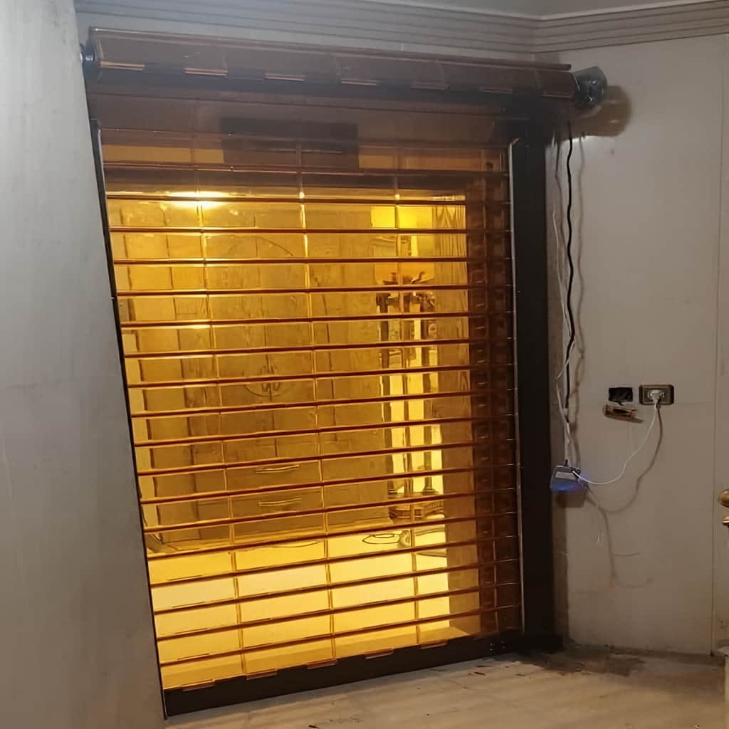 کرکره ریموت دار کنترل ورودی