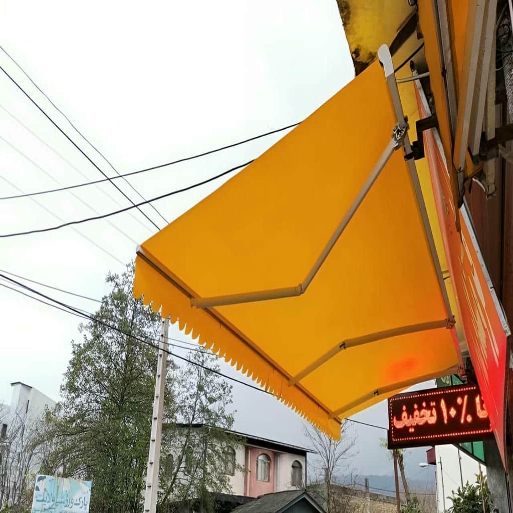 سایبان ضد آب پوشش پارچه ای