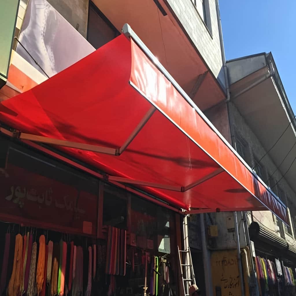 سایه بان برقی حیاط