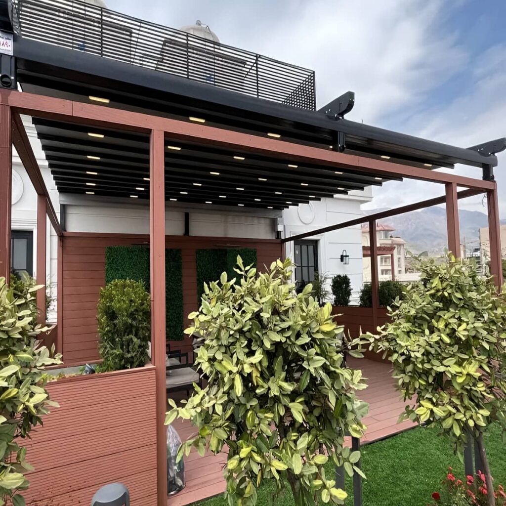 سایه بان برقی اتوماتیک