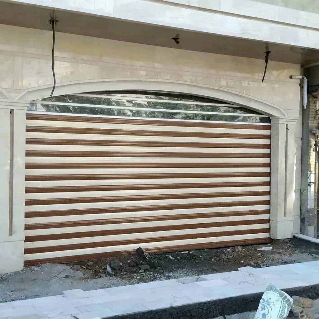 درب کرکره ای فلزی پارکینگ