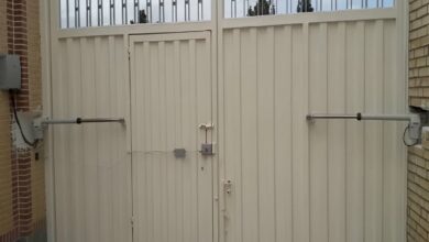 جک درب ویلایی بازویی لوکس