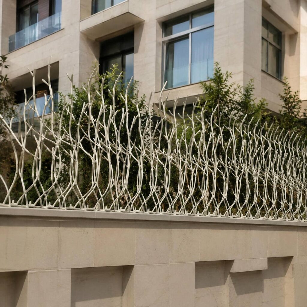 نرده آهنی حفاظی شاخ گوزنی