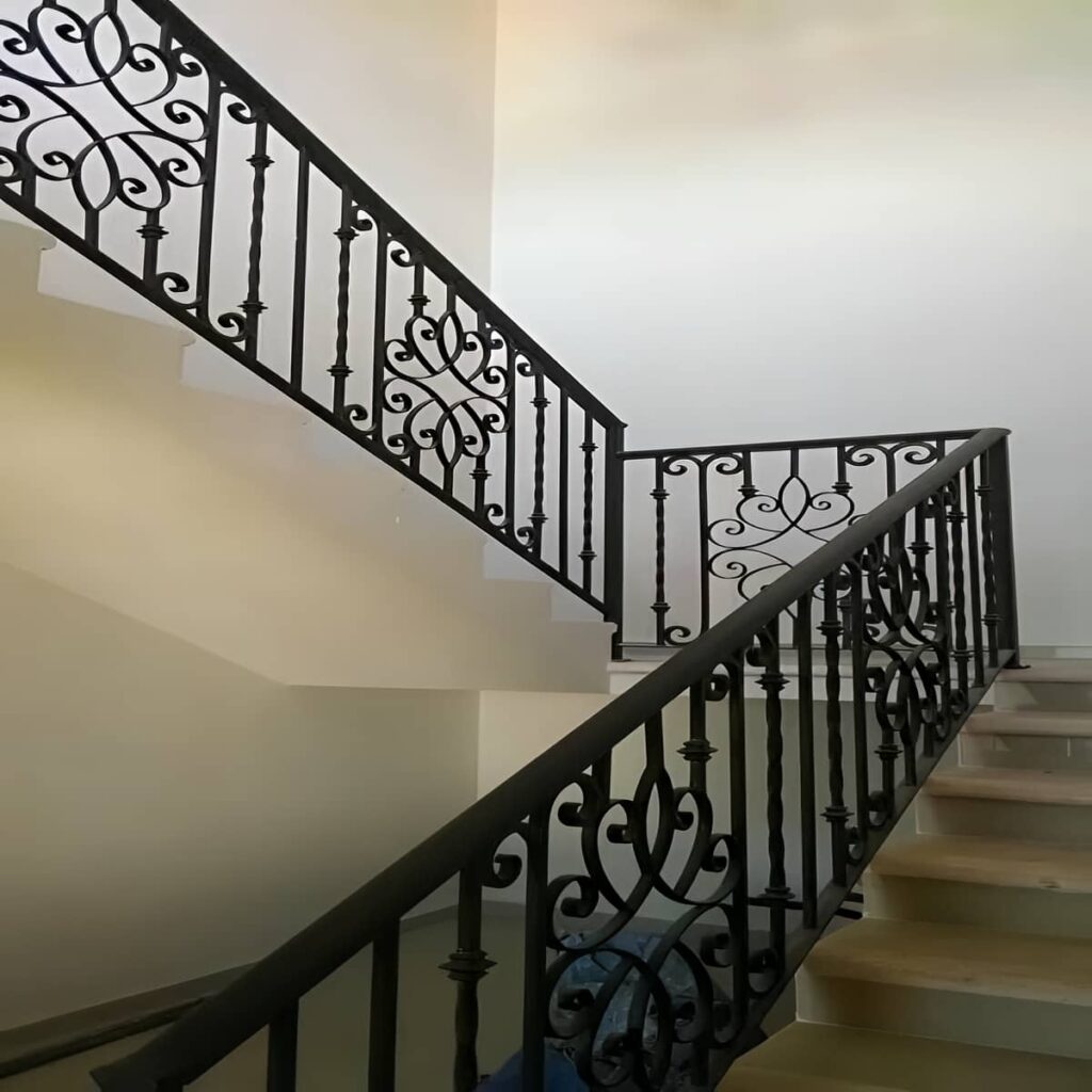 جان پناه خاکستری محافظ لبه باز پاگرد