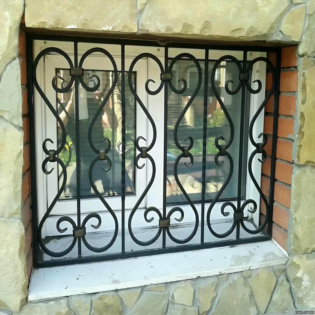 جزئیات لولای مقاوم روی محافظ فلزی طوسی