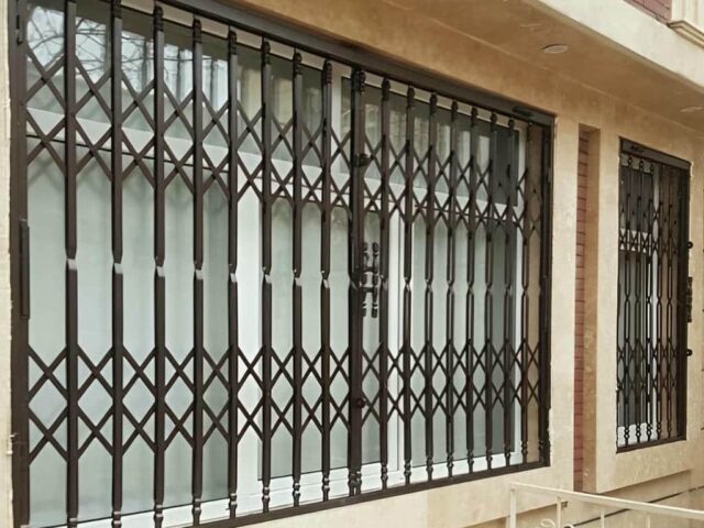 مرکز فروش حفاظ درب آکاردئونی با سفارش ابعاد اختصاصی در اردبیل و حومه