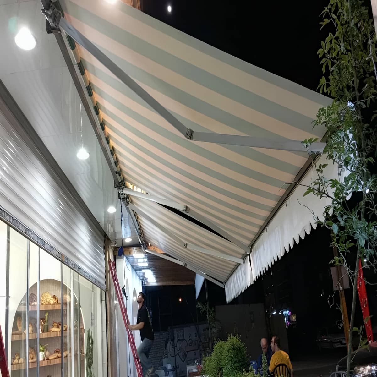 مرکز فروش سایبان برقی برای ورودی‌های باران‌گیر در استان گیلان